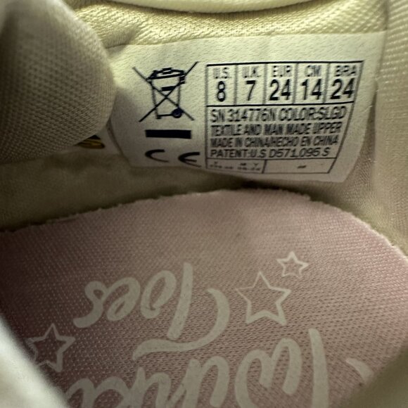 Skechers Twinkle Toes Toddler size 8 Sequin Flash Light up Shoes - Picture 9 of 9